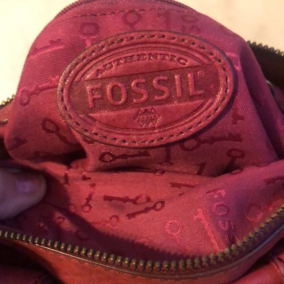 Fossil leather bag p2698 - Picture 6 of 8